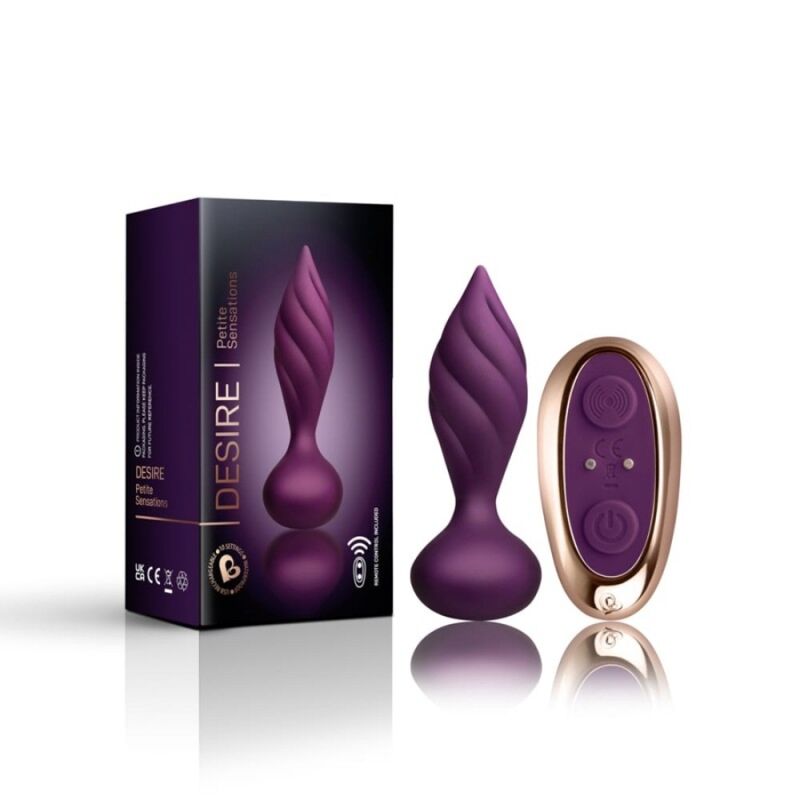 ROCKS - OFF - DESIRE ANAL STIMULATOR - LILAC - Kink&Play