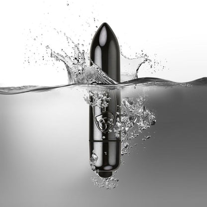 ROCKS - OFF - VIBRATING BULLET RO - 80MM MIDNIGHT METAL - Kink&Play