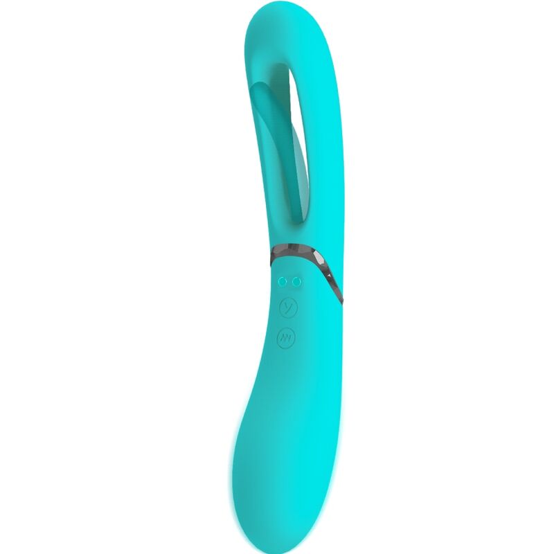 ROMANCE - LEXIE G - SPOT VIBRATOR 7 VIBRATIONS BLUE - Kink&Play