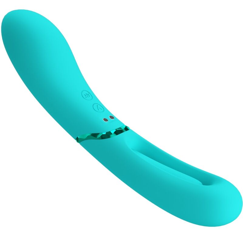 ROMANCE - LEXIE G - SPOT VIBRATOR 7 VIBRATIONS BLUE - Kink&Play