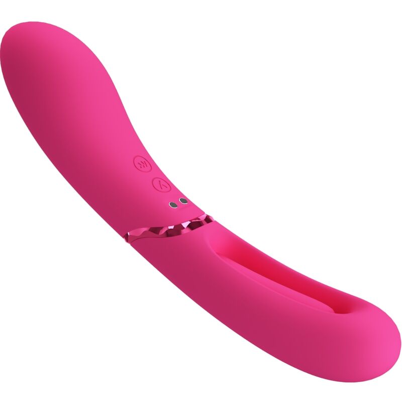 ROMANCE - LEXIE G - SPOT VIBRATOR 7 VIBRATIONS PINK - Kink&Play