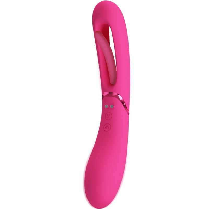 ROMANCE - LEXIE G - SPOT VIBRATOR 7 VIBRATIONS PINK - Kink&Play