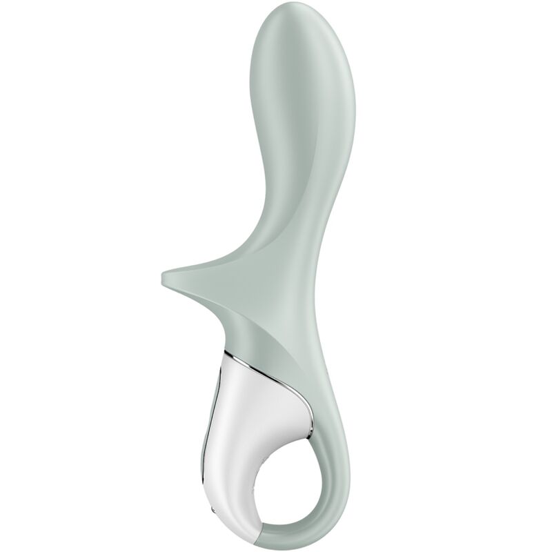 SATISFYER - AIR PUMP BOOTY 3 INFLATABLE ANAL VIBRATOR GREYGREEN - Kink&Play