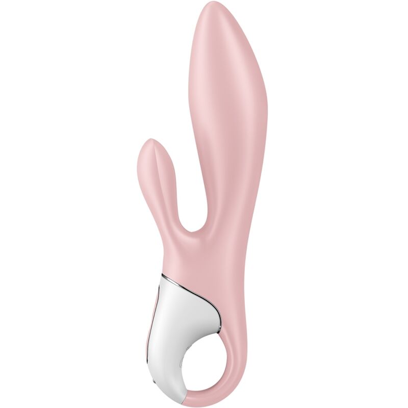SATISFYER - AIR PUMP BUNNY 3 INFLATABLE RABBIT VIBRATOR PINK - Kink&Play