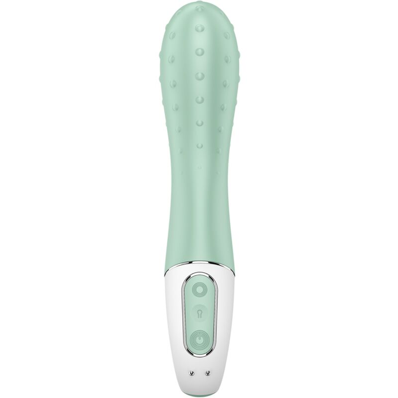 SATISFYER - AIR PUMP VIBRATOR 3 INFLATABLE G POINT MINT - Kink&Play