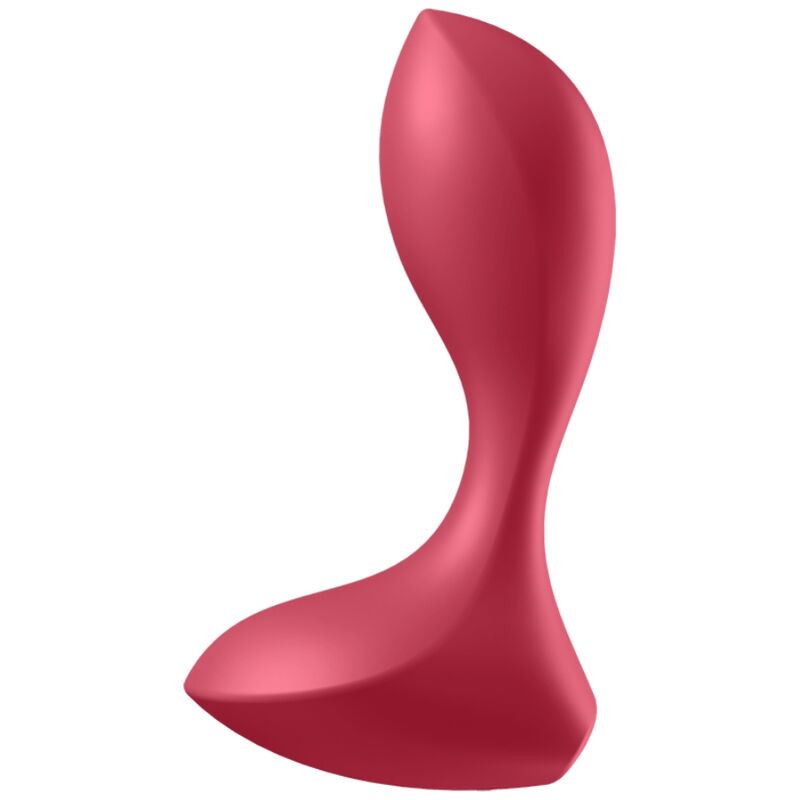 SATISFYER - BACKDOOR LOVER VIBRATING PLUG RED - Kink&Play
