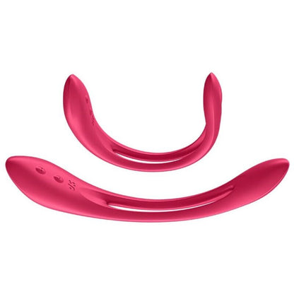 SATISFYER - ELASTIC JOY MULTI VIBRATOR RED - Kink&Play