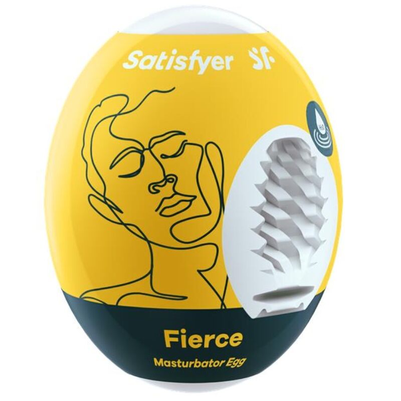 SATISFYER - FIERCE MASTURBATOR EGG - Kink&Play