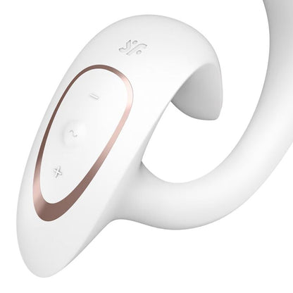 SATISFYER - G FOR GODDESS 1 RABBIT VIBRATOR WHITE - Kink&Play