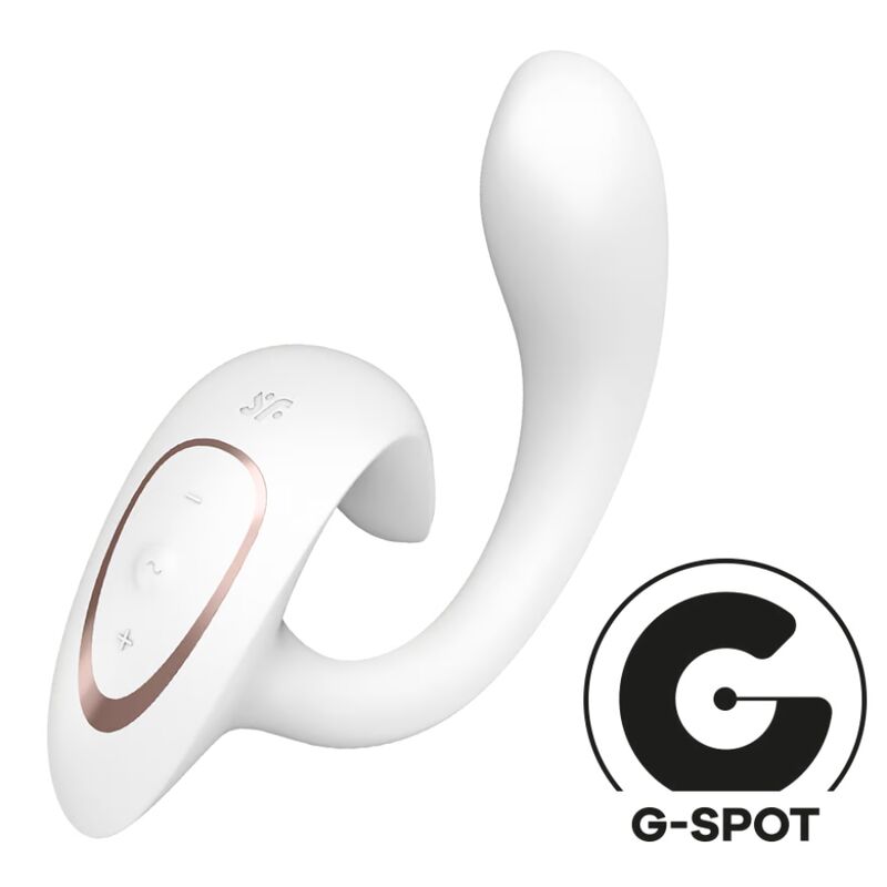 SATISFYER - G FOR GODDESS 1 RABBIT VIBRATOR WHITE - Kink&Play