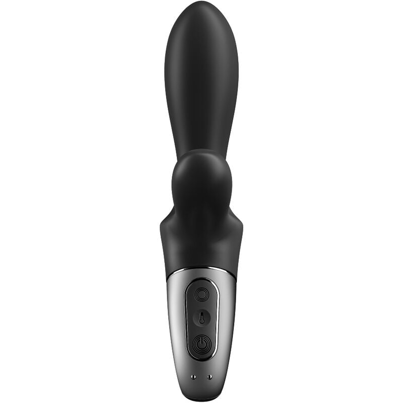 SATISFYER - HEAT CLIMAX+ ANAL VIBRATOR APP BLACK - Kink&Play