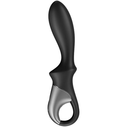 SATISFYER - HEAT CLIMAX ANAL VIBRATOR APP BLACK - Kink&Play