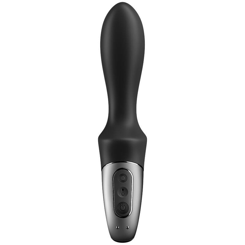SATISFYER - HEAT CLIMAX ANAL VIBRATOR APP BLACK - Kink&Play