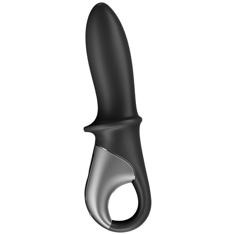 SATISFYER - HOT PASSION ANAL VIBRATOR APP BLACK - Kink&Play