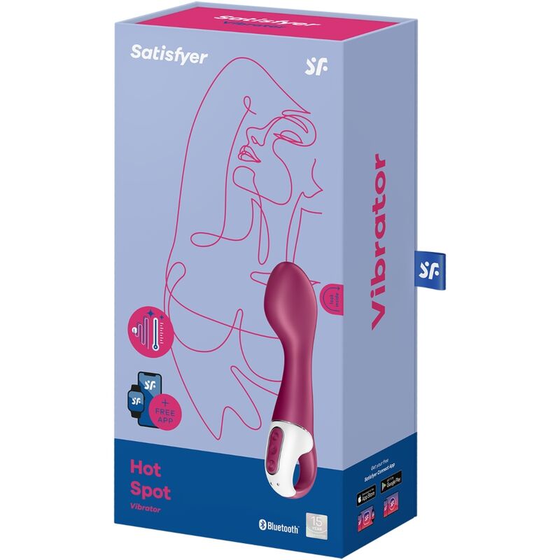 SATISFYER - HOT SPOT GSPOT VIBRATOR - Kink&Play