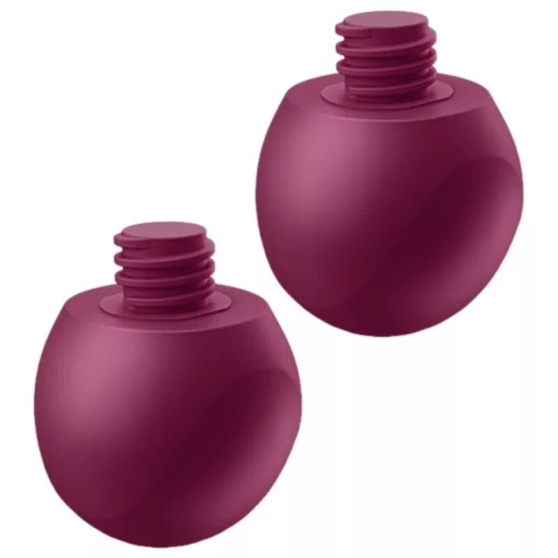 SATISFYER - LOVE BIRDS VARY VIBRATING BALLS FREE APP WINE RED - Kink&Play