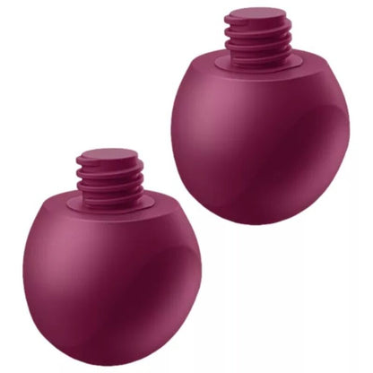 SATISFYER - LOVE BIRDS VARY VIBRATING BALLS FREE APP WINE RED - Kink&Play