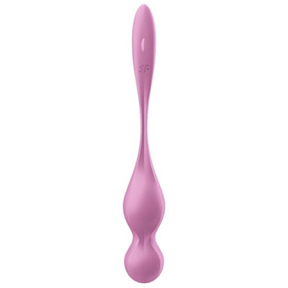 SATISFYER - LOVE BIRDS VIBRATING KEGEL BALLS PINK - Kink&Play