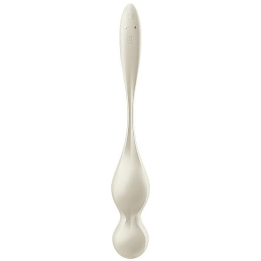 SATISFYER - LOVE BIRDS VIBRATING KEGEL BALLS WHITE - Kink&Play