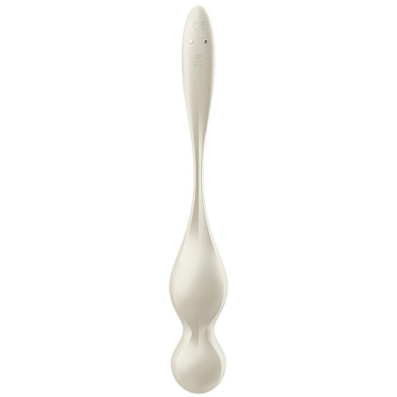 SATISFYER - LOVE BIRDS VIBRATING KEGEL BALLS WHITE - Kink&Play