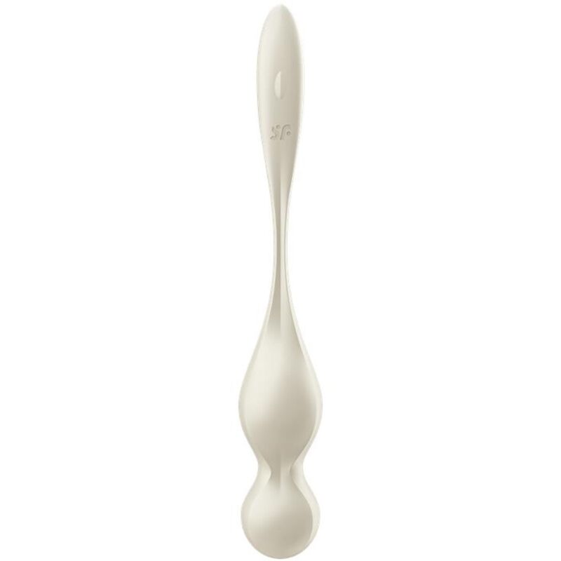 SATISFYER - LOVE BIRDS VIBRATING KEGEL BALLS WHITE - Kink&Play