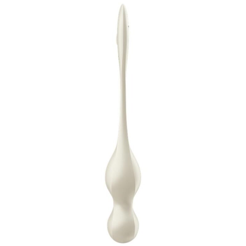 SATISFYER - LOVE BIRDS VIBRATING KEGEL BALLS WHITE - Kink&Play