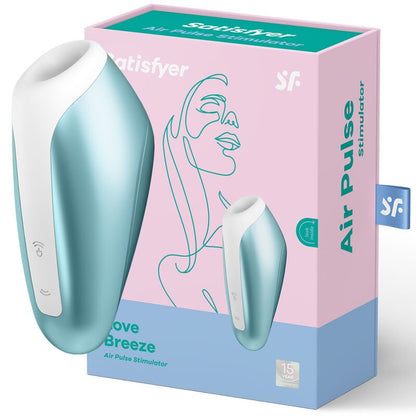 SATISFYER - LOVE BREEZE SUCTIONER ICE BLUE - Kink&Play