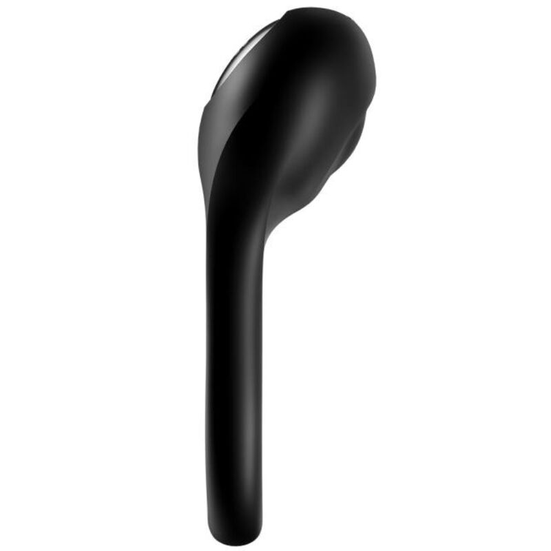 SATISFYER - MAJESTIC DUO RING VIBRATOR BLACK - Kink&Play