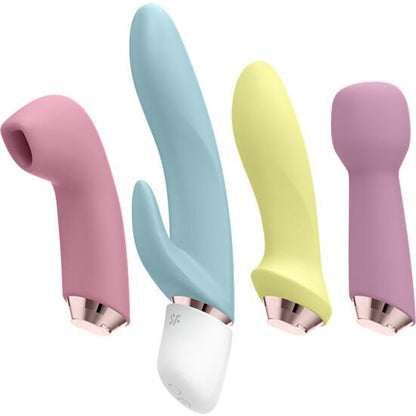 SATISFYER - MARVELOUS FOUR VIBRATOR & AIR PULSE SET - Kink&Play