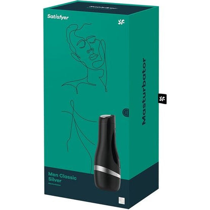 SATISFYER - MASTURBATOR MEN CLASSIC SILVER - Kink&Play