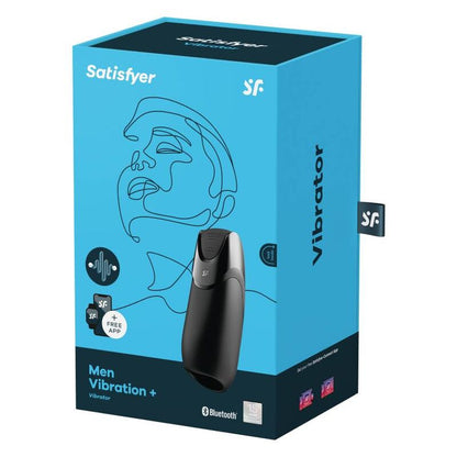 SATISFYER - MEN VIBRATION+ BLACK - Kink&Play