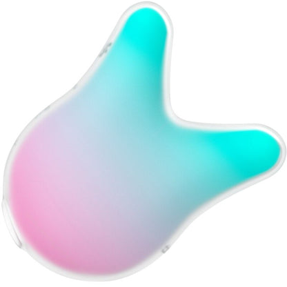 SATISFYER - MERMAID VIBES STIMULATOR & VIBRATOR MINT AND PINK - Kink&Play