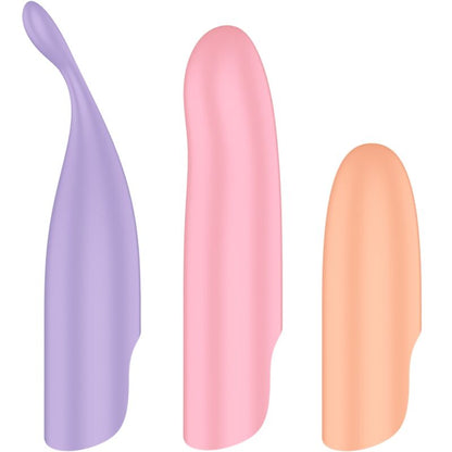 SATISFYER - PLAYFUL FOUR SET VIBRATORS 4 IN 1 + POWER BULLET - Kink&Play