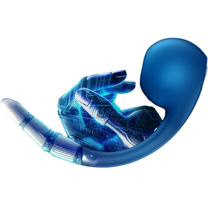 SATISFYER - PRO+ WAVE 4 G - SPOT & AIR PULSE STIMULATOR FREE APP DARK BLUE - Kink&Play
