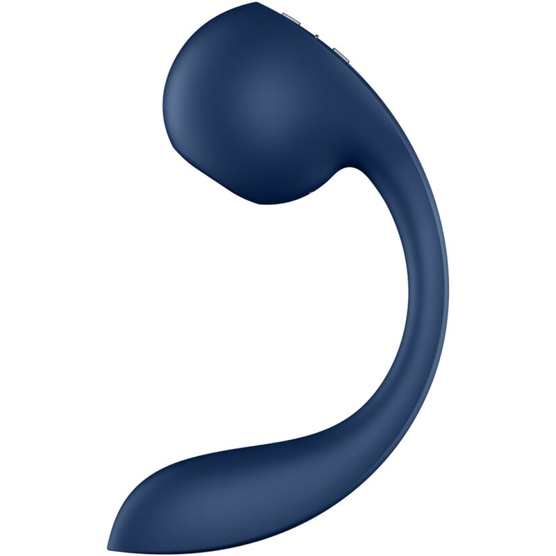 SATISFYER - PRO+ WAVE 4 G - SPOT & AIR PULSE STIMULATOR FREE APP DARK BLUE - Kink&Play