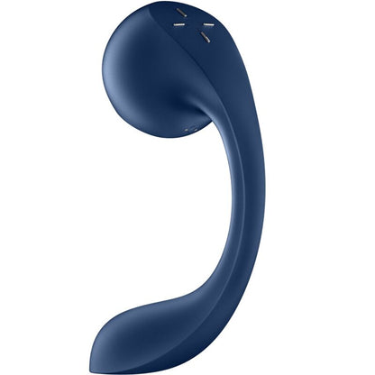 SATISFYER - PRO+ WAVE 4 G - SPOT & AIR PULSE STIMULATOR FREE APP DARK BLUE - Kink&Play