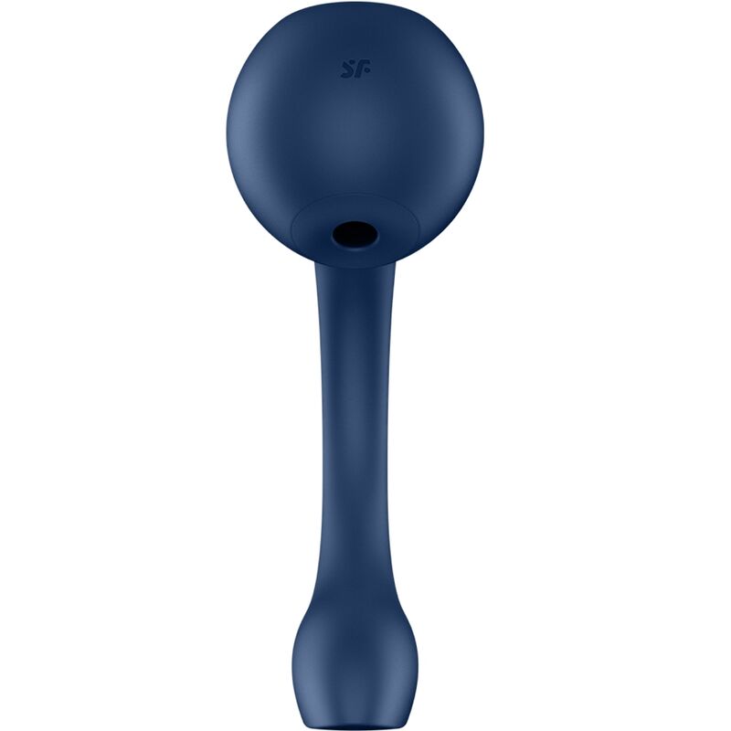 SATISFYER - PRO+ WAVE 4 G - SPOT & AIR PULSE STIMULATOR FREE APP DARK BLUE - Kink&Play
