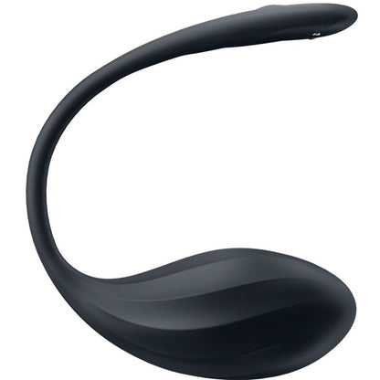 SATISFYER - RIBBED PETAL G POINT STIMULATOR REMOTE CONTROL BLACK FREE APP - Kink&Play
