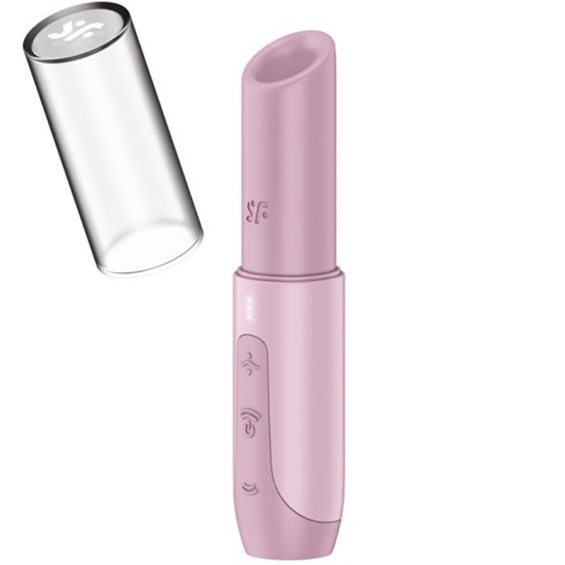 SATISFYER - SECRET KISS WAVE CLITORIS STIMULATOR PINK - Kink&Play
