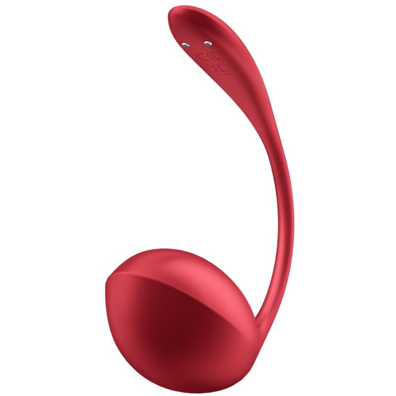 SATISFYER - SHINY PETAL G POINT REMOTE CONTROL STIMULATOR RED FREE APP - Kink&Play