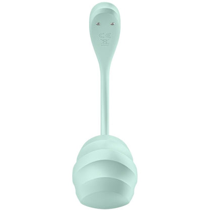 SATISFYER - SMOOTH PETAL G - POINT STIMULATOR WATER GREEN FREE APP - Kink&Play