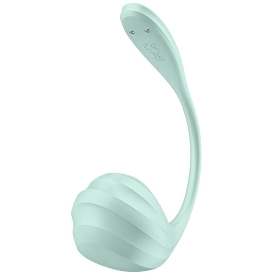 SATISFYER - SMOOTH PETAL G - POINT STIMULATOR WATER GREEN FREE APP - Kink&Play