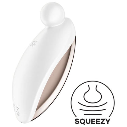 SATISFYER - SPOT ON 2 LAY - ON VIBRATOR WHITE - Kink&Play