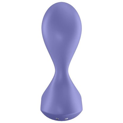 SATISFYER - SWEET SEAL VIBRATING PLUG APP VIOLET - Kink&Play