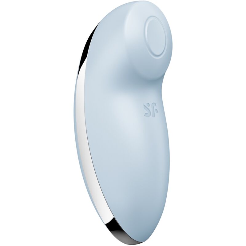 SATISFYER - TAP & CLIMAX 2 VIBRATOR & STIMULATOR BLUE - Kink&Play