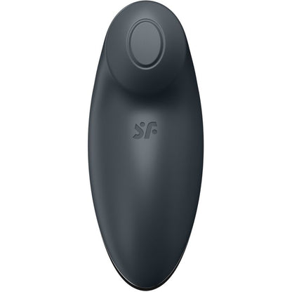 SATISFYER - TAP & CLIMAX 2 VIBRATOR & STIMULATOR GREY - Kink&Play