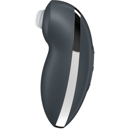 SATISFYER - TAP & CLIMAX 2 VIBRATOR & STIMULATOR GREY - Kink&Play