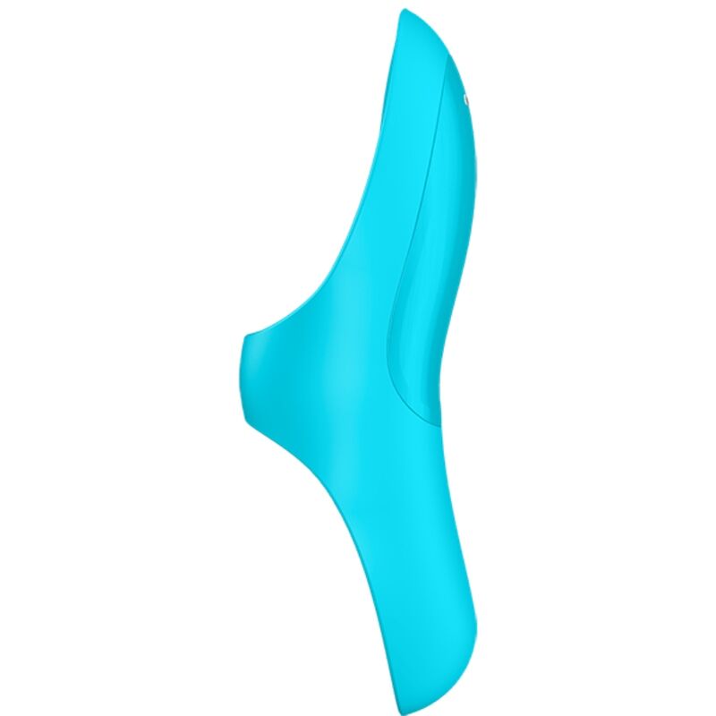 SATISFYER - TEASER FINGER VIBRATOR BLUE LIGHT - Kink&Play