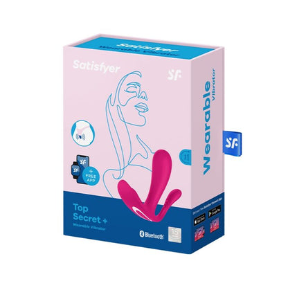 SATISFYER - TOP SECRET + VIBRATOR PINK - Kink&Play