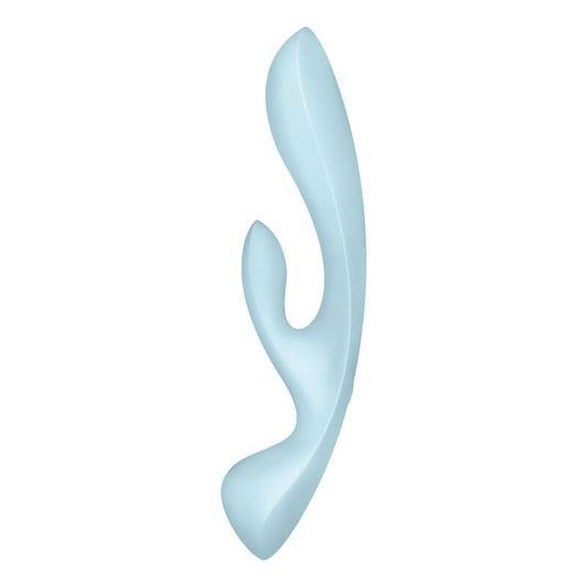 SATISFYER - TRIPLE OH HYBRID VIBRATION PINK - Kink&Play